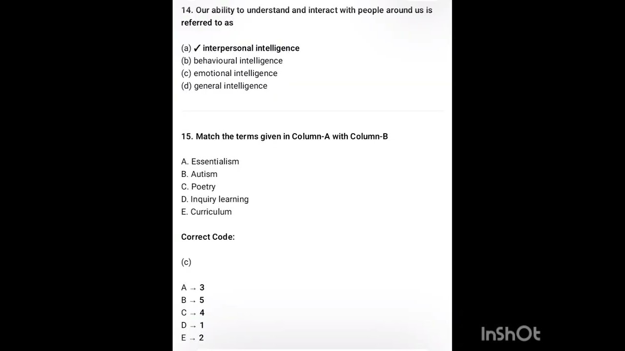 Class 12 Education Board Exam Question Paper Solving 2026 | part 1 | Board Exam Mastery
