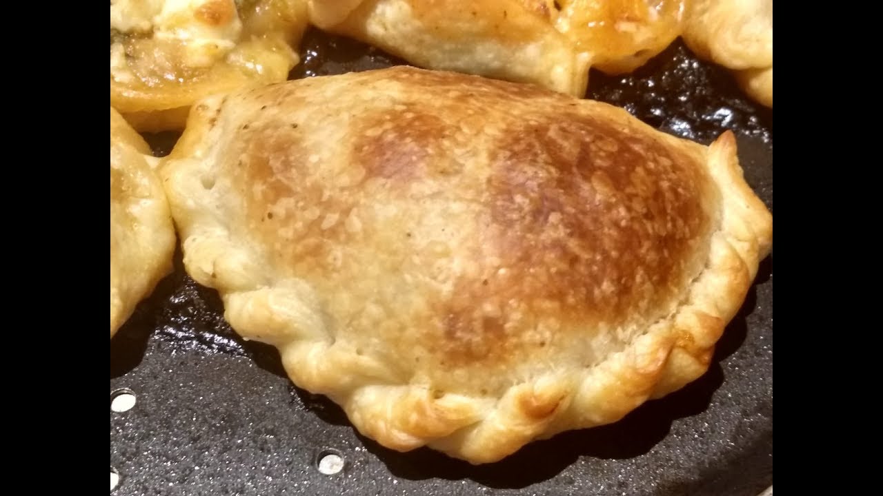 Empanadas de langostinos al vodka
