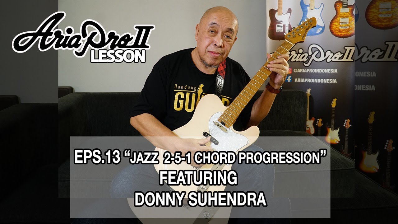 ARIA PRO - Lesson of the Day Eps. 13 - II-V-I Chord Progression #AriaProLesson #AriaPro #AriaisBack