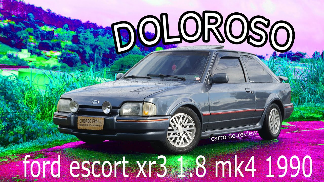 Review de Carro: Ford Escort XR3 1.8 MK4 1990