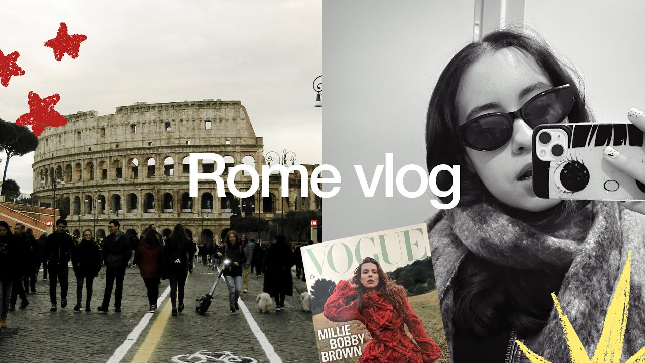 Italy vlog 🇮🇹 dias em Roma | primeira vez na Itália, visitando a cidade, coliseu e muuuita massa!!