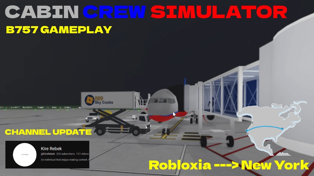 Cabin Crew Simulator | Boeing 757 Gameplay