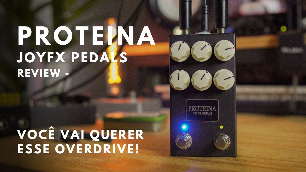 Proteina Overdrive - Joyfx Pedals | Review | ODR-1 e Bluesbreaker