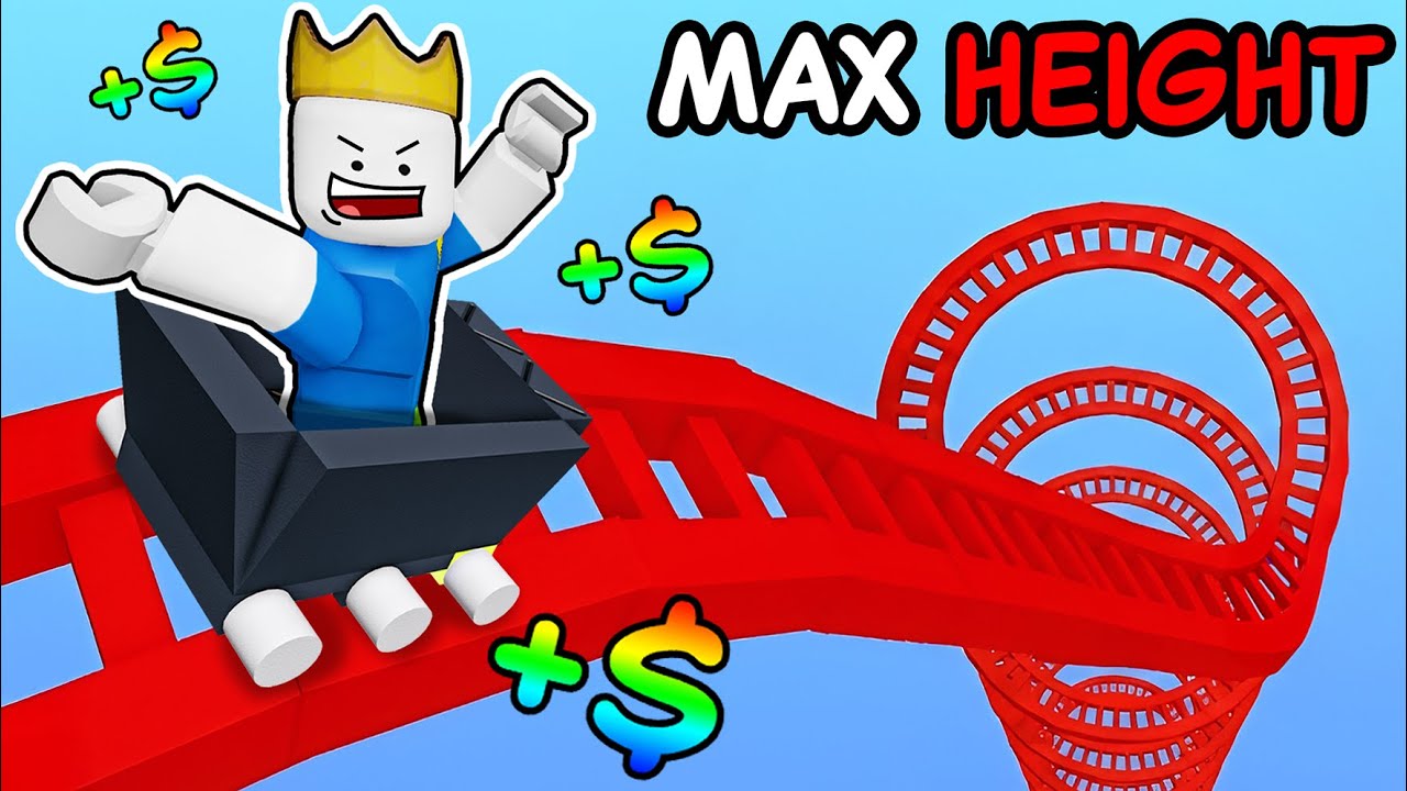 making BILLIONS with the TALLEST ROLLER COASTER in Roblox