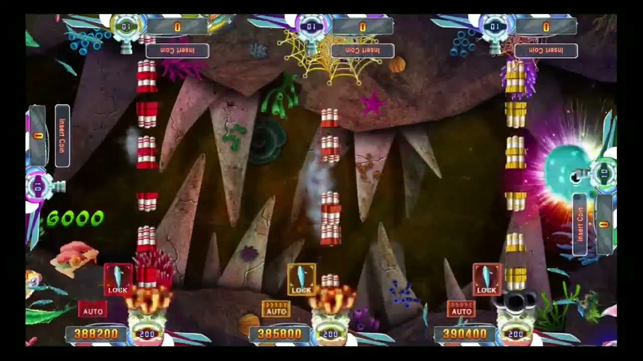 Classic Fish Game Seafood Paradise 4 Fish Gambling Machine