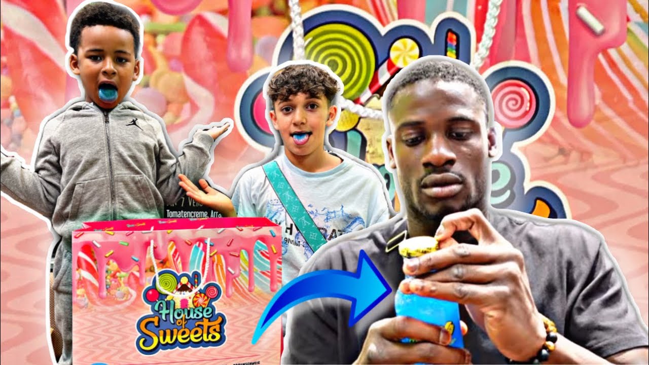 WIR ESSEN NUR BLAUE SÜSSIGKEITEN 🍬