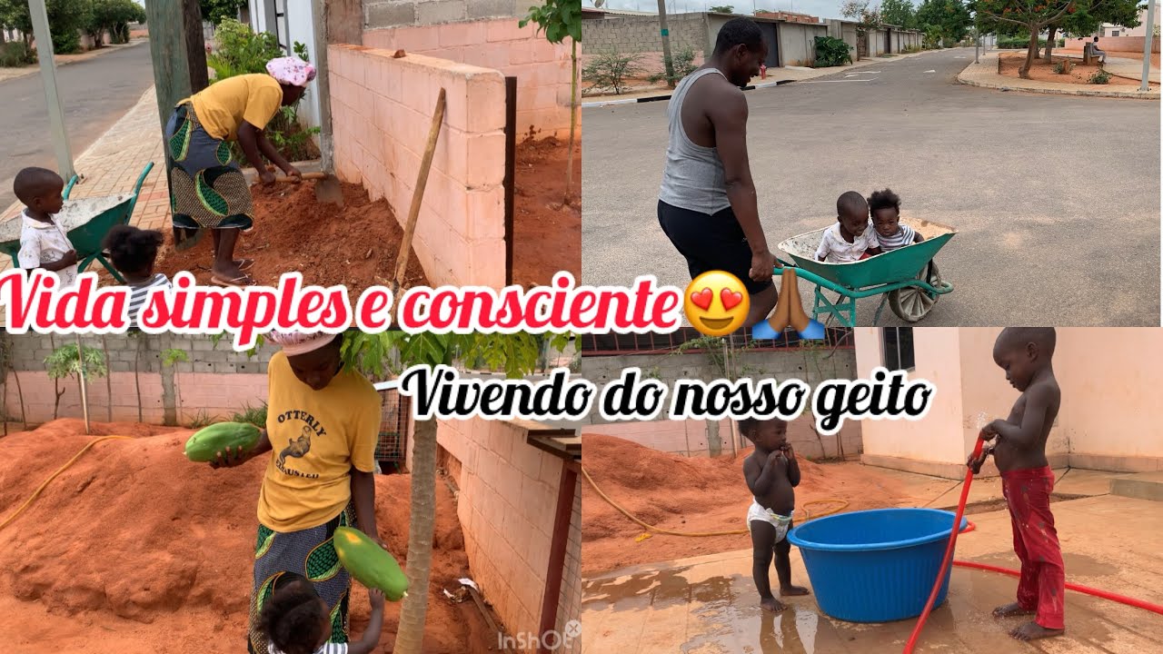 O luxo da vida simples ,Capinamos os canteiros de fora, roupas todas ORGANIZADAS✅ / VLOGS+2