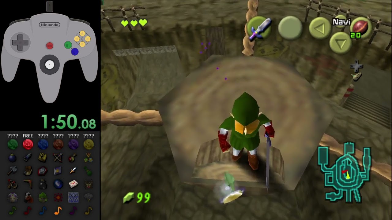 Zelda: Ocarina of Time - Randomizer w/ NerdyDad Seed 2 [N64]