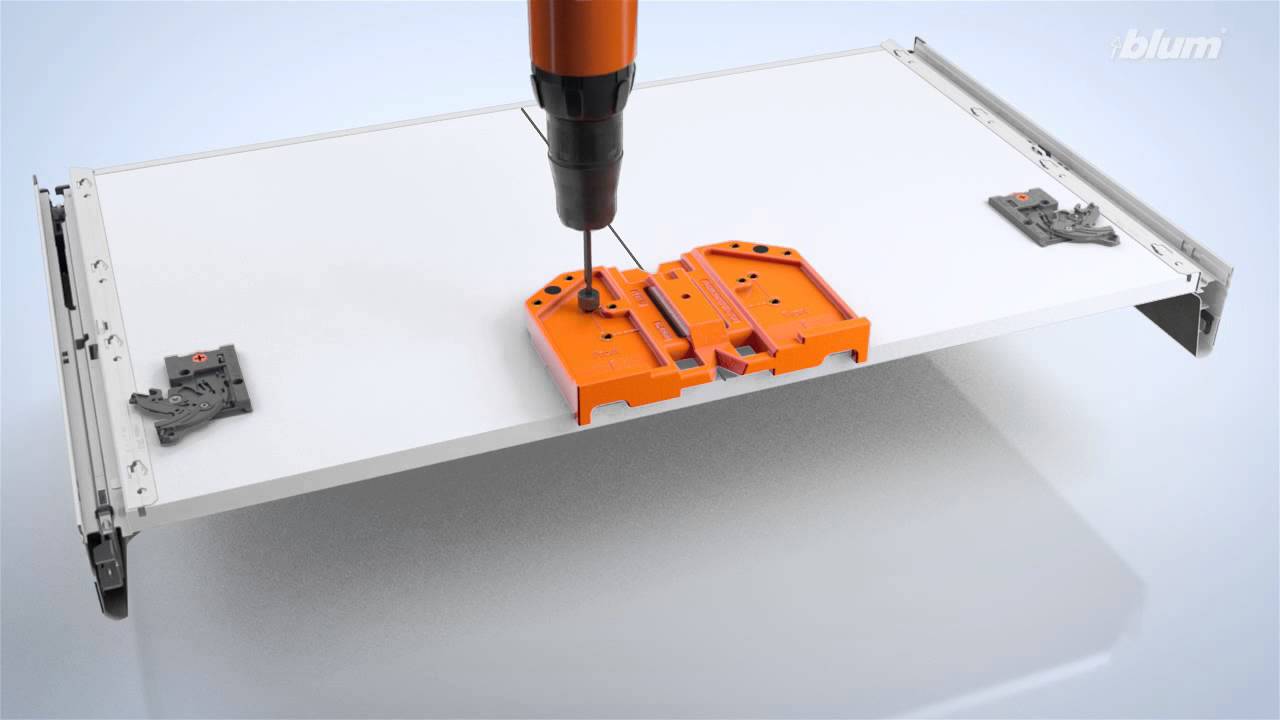 Blum Tandembox Шаблон для Tip on