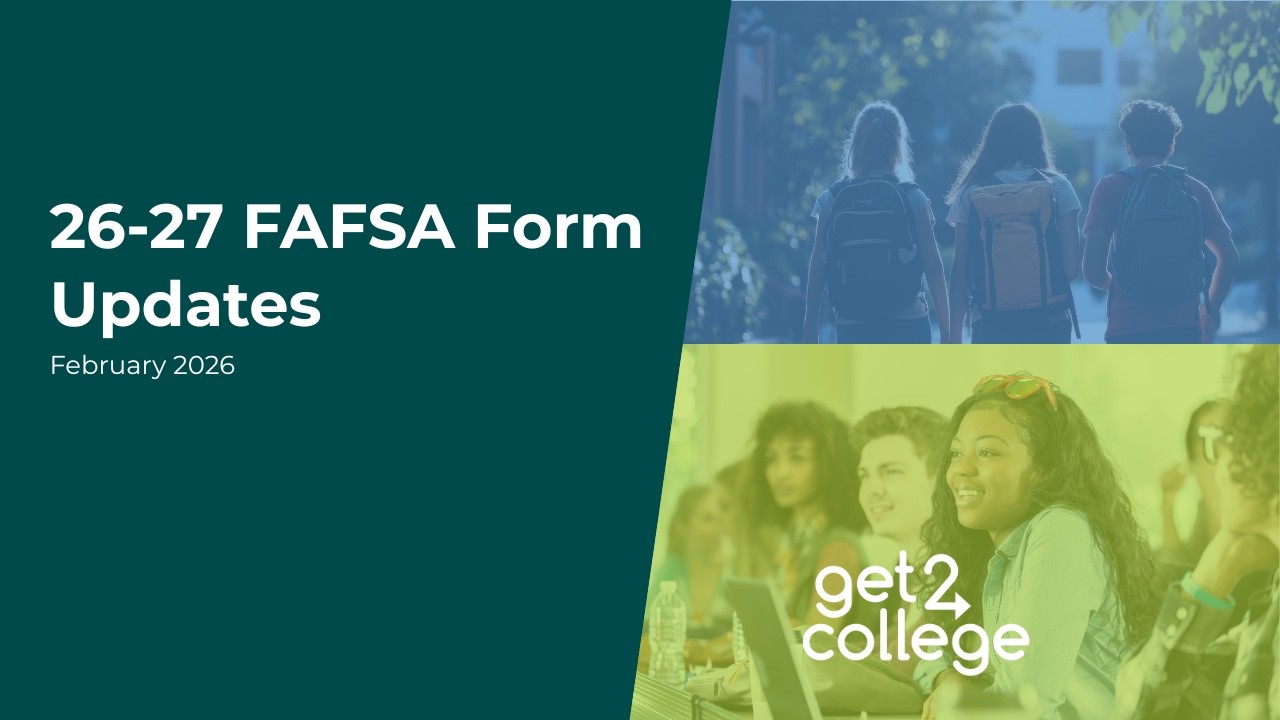26-27 FAFSA Form Recent Updates