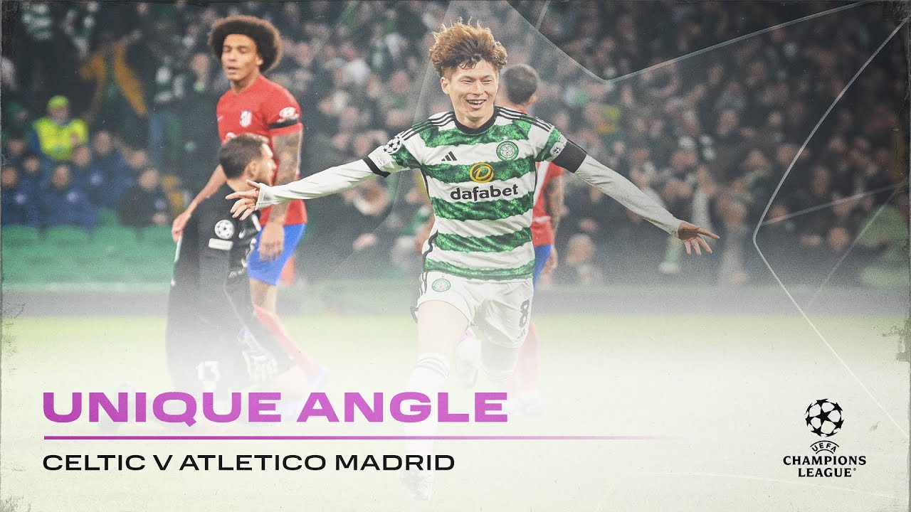 Celtic TV Unique Angle | Celtic 2-2 Atl&eacute;tico Madrid | Kyogo Furuhashi & Luis Palma score stunners!