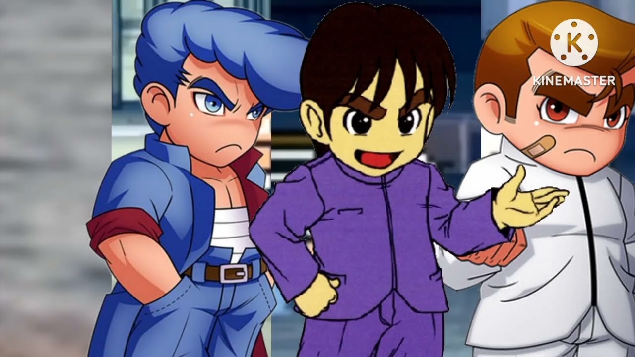Shinji Throws Kunio's Phone in water/Kunio gets attacked by shark/Kunio k*lled by shark (Updated)