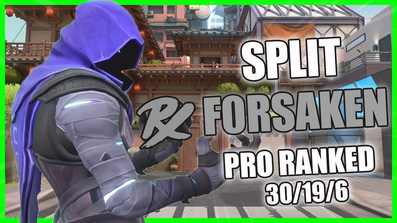 PRX F0rsakeN Omen Split | Valorant Pro Vod Ranked Gameplay