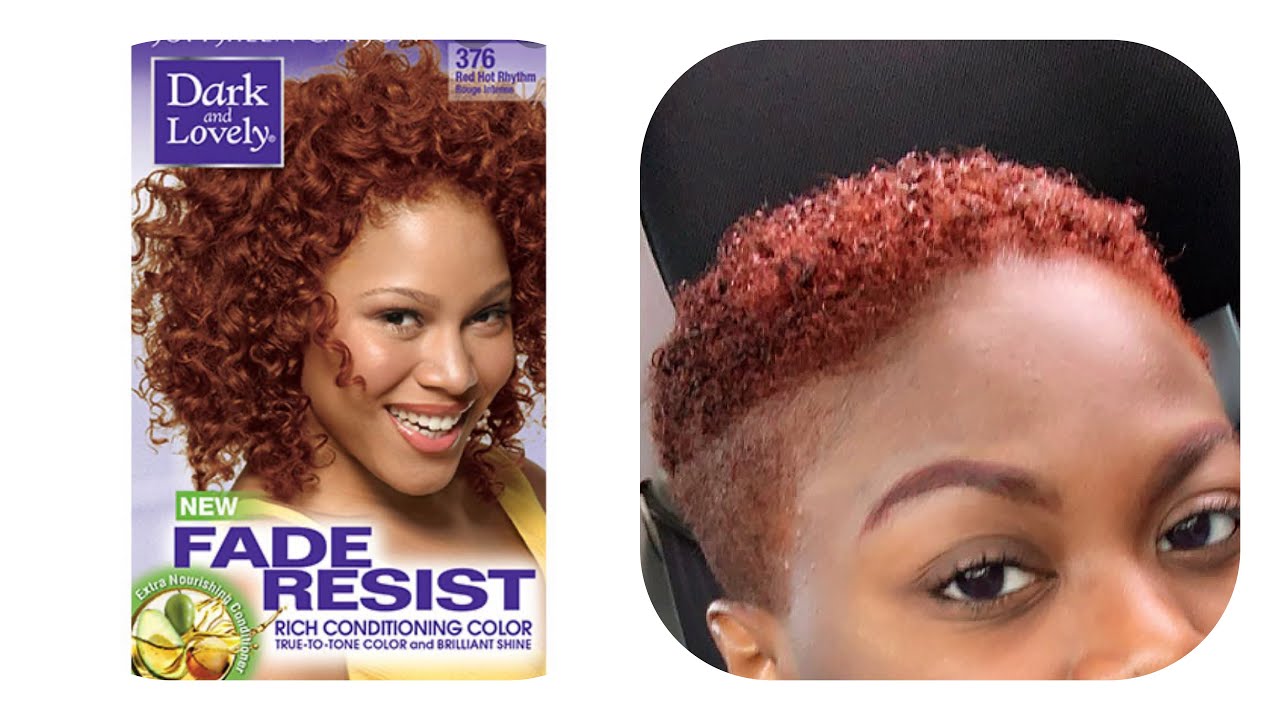 DARK N LOVELY| 376 RED HOT RHYTHM| NO BLEACH