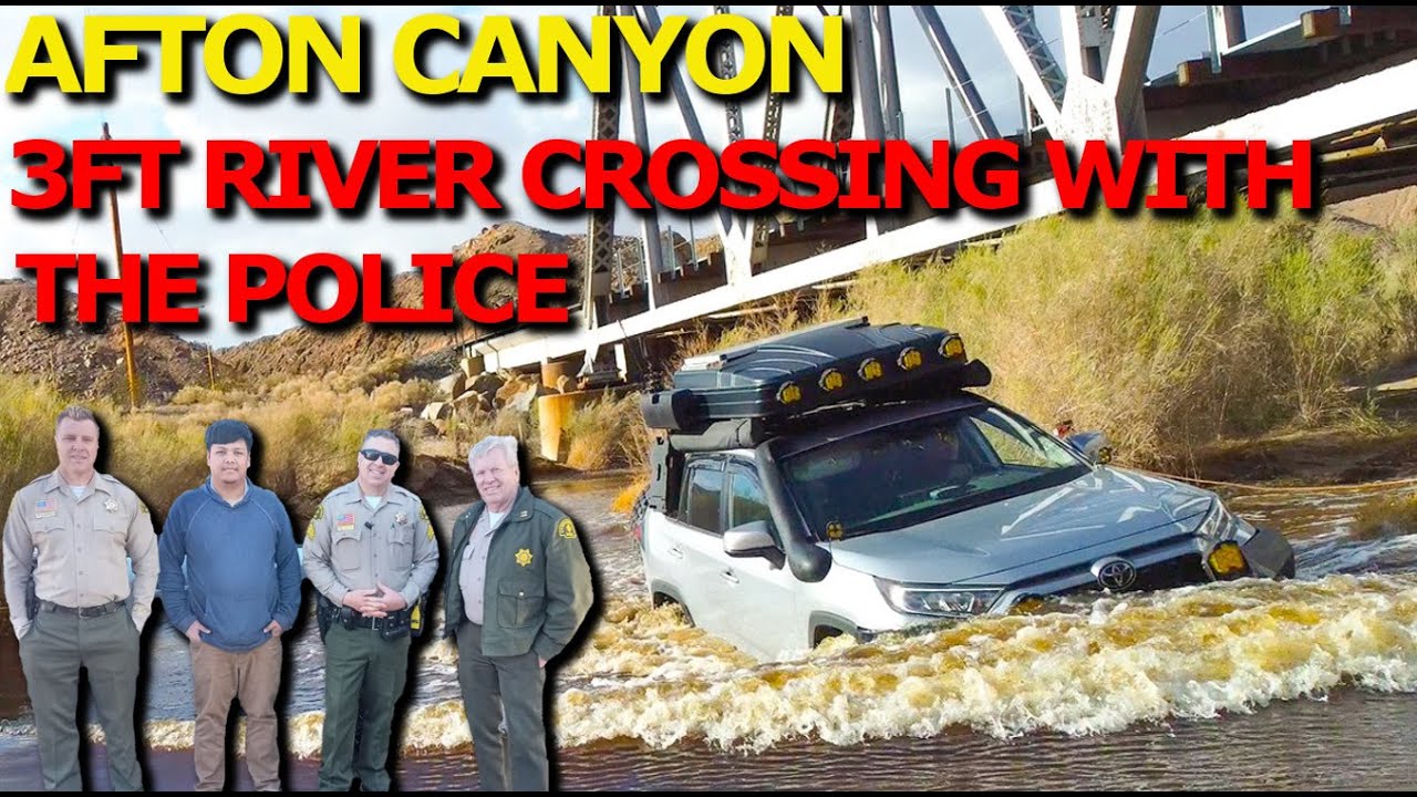 Afton Canyon | 3 Feet Mojave River Crossing | Spooky Canyon - California