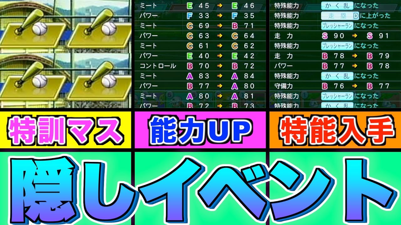 特訓マスが大量発生!? 誰も教えてくれない隠しイベントの全て!!【栄冠ナイン】【栄冠ナイン2023】【栄冠ナイン2023攻略】【パワプロ2023】