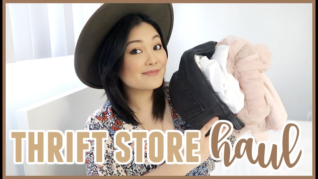Thrifting Try-On Haul + Styling Video