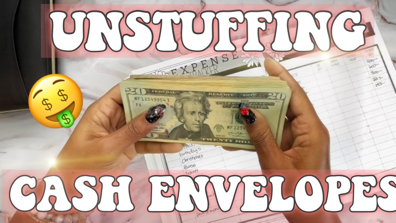 CASH UNSTUFFING! COUNTING MY CASH ENVELOPES! HOW MUCH HAVE I SAVED?!  CASH SWAP!