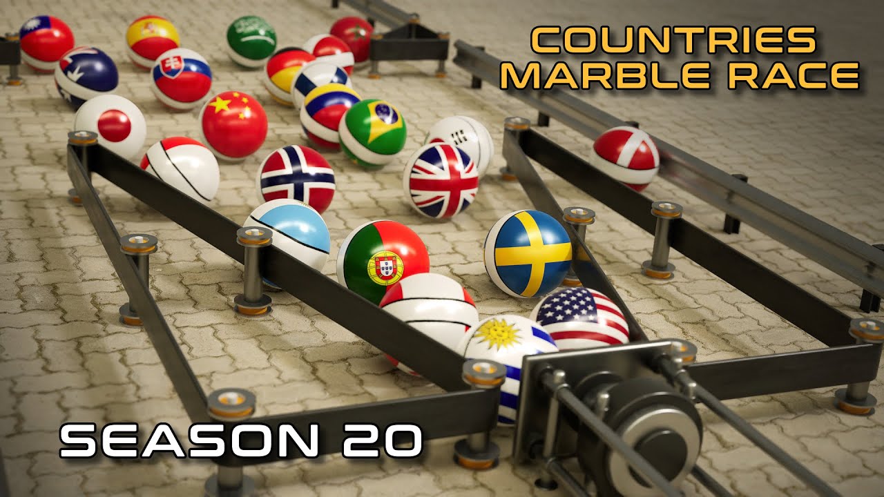 SEASON 20 - COUNTRIES MARBLE RACE - MARBLE RUN