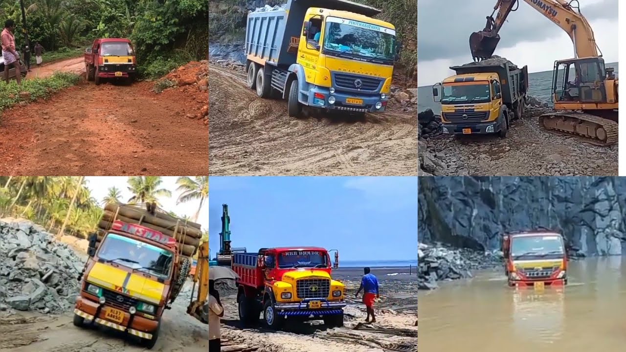 ഇത് ഇന്നലെ പെയ്ത മഴയിൽ പൊട്ടിമുളച്ച സാമ്രാജ്യം അല്ല | Truck extreme Off road driving | lorry driving