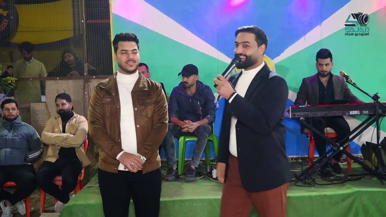 الفنان نديم السامرائي حفل زفاف حنة حيدر عطروزي والعازف احمد برهان حفلات بلد