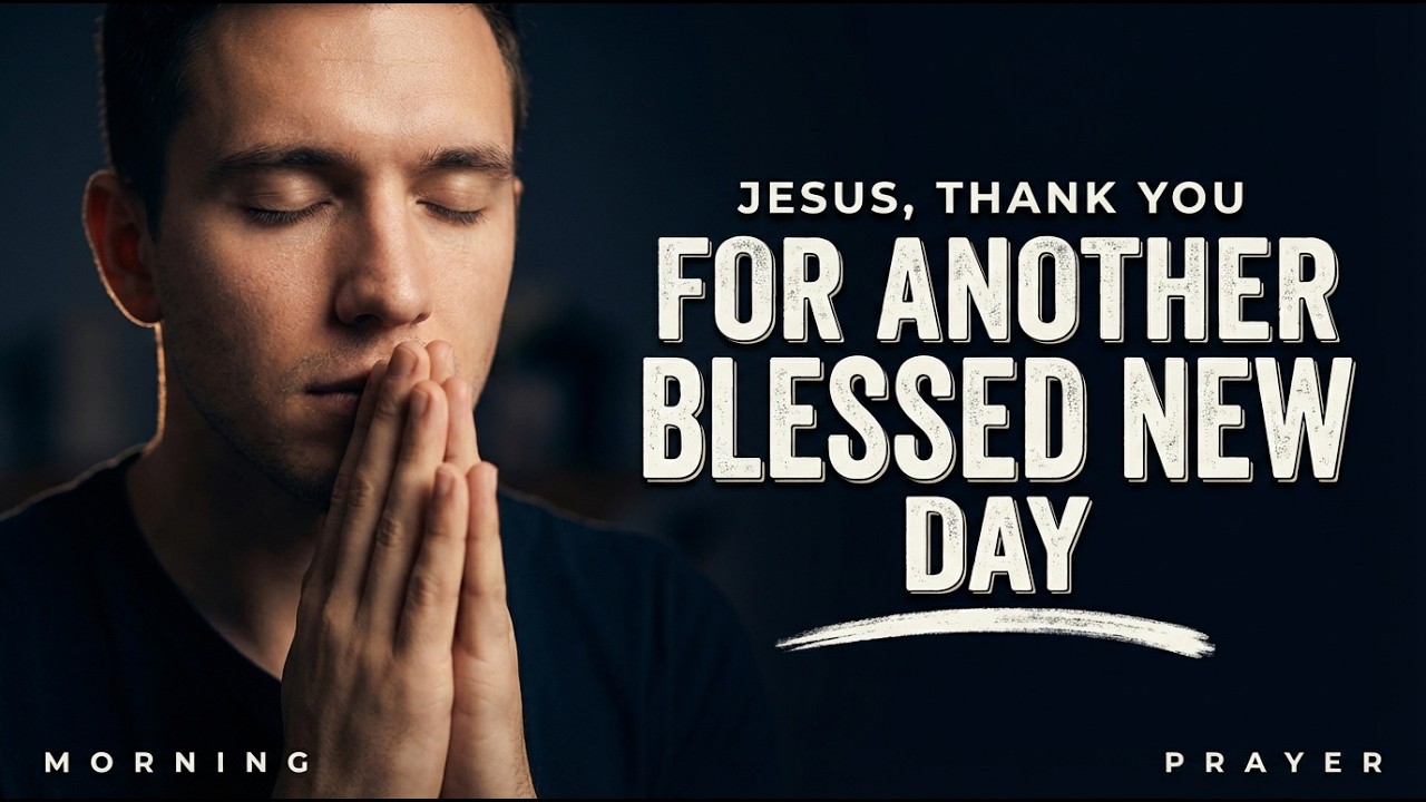 Jesus🕊️Thank You for Another Blessed New Day | Morning Prayer
