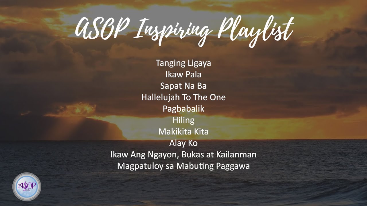 ASOP Inspiring Playlist