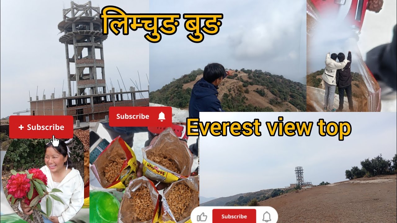 Limchungbung Everest view top || paryetak KO || Naya gantabye #limchung bung 