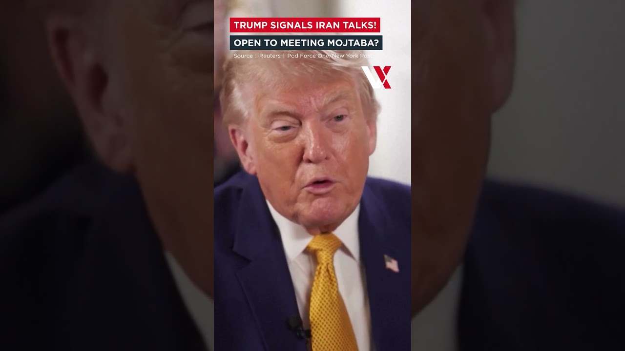 Trump Declares He Is Willing To Meet Iran&rsquo;s Ayatollah &ldquo;At Some Point&rdquo; In Future Talks | VERTEX