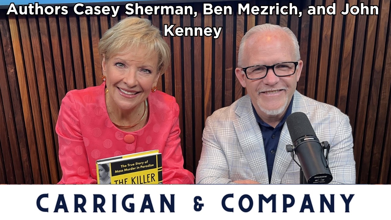 Authors Casey Sherman, Ben Mezrich, and John Kenney