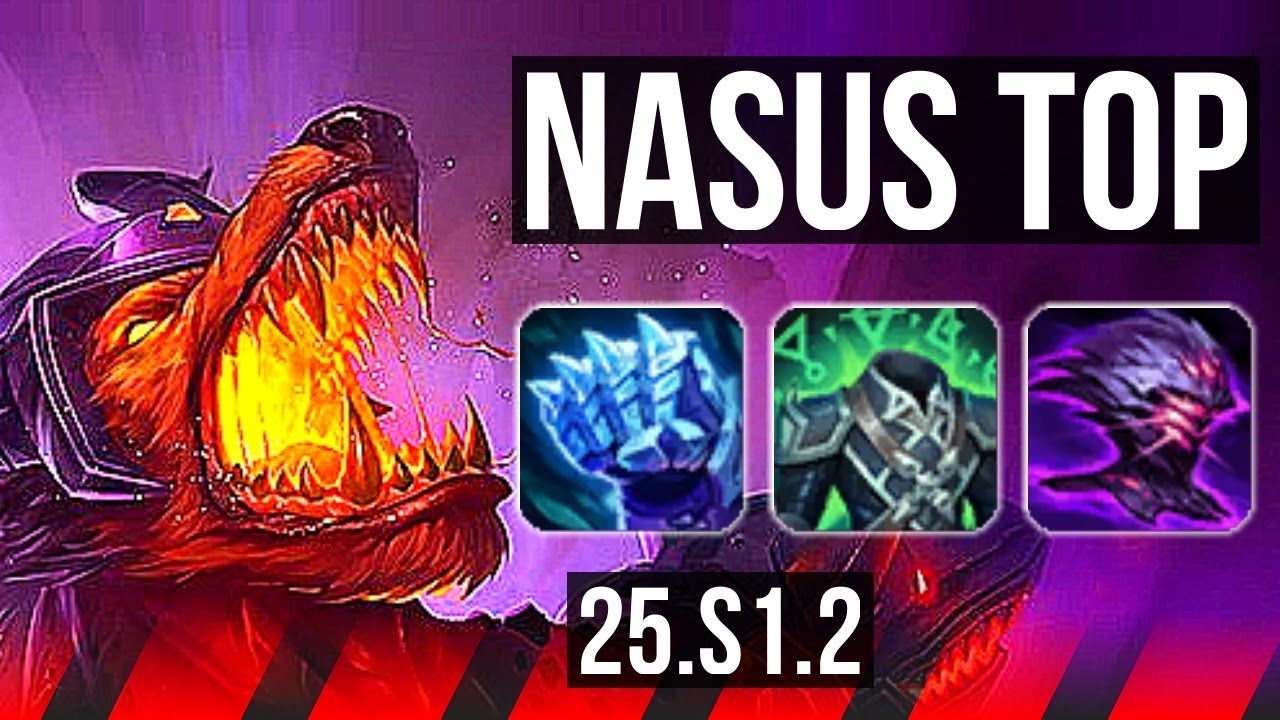 NASUS vs SINGED (TOP) | 7/0/7, Godlike | KR Master | 25.S1.2