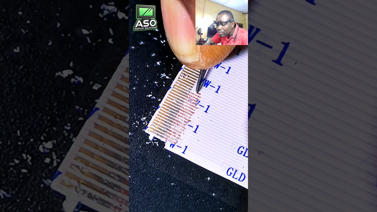 🤯 CRAZY Flex Ribbon Cable Connector Repair (Did I Succeed?)
