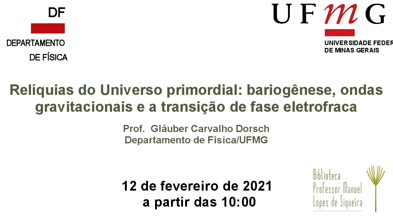 Relíquias do Universo primordial:bariogênese, ondas gravitacionais e a transição de fase eletrofraca