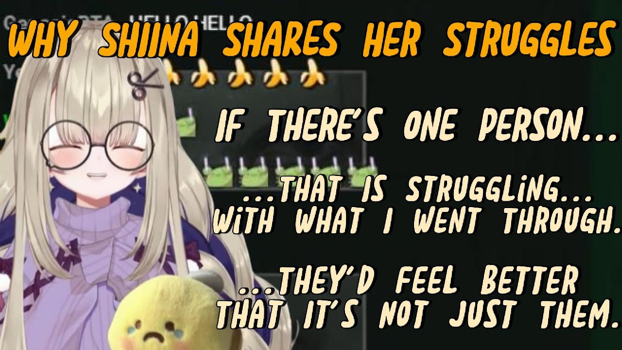 Life Is Hard - Health Struggles & Life Struggles  Why Shiina Shares | #phaseclips | #vtuberclips