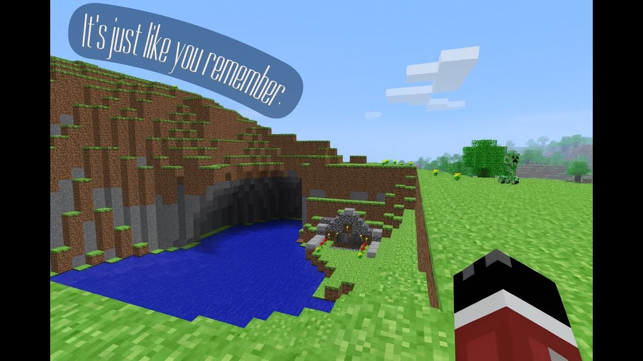 Minecraft Alpha is Just as Beautiful as You Remember it.
