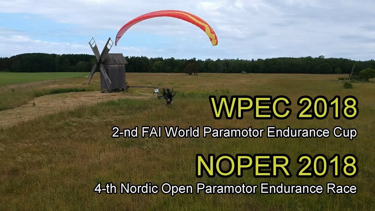 FAI World Paramotor Endurance Cup 2018