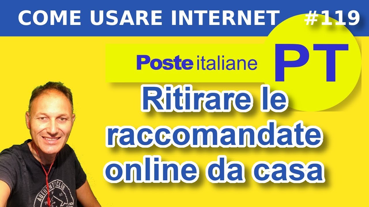 119 Come ritirare un raccomandata online da casa | Daniele Castelletti | Associazione Maggiolina