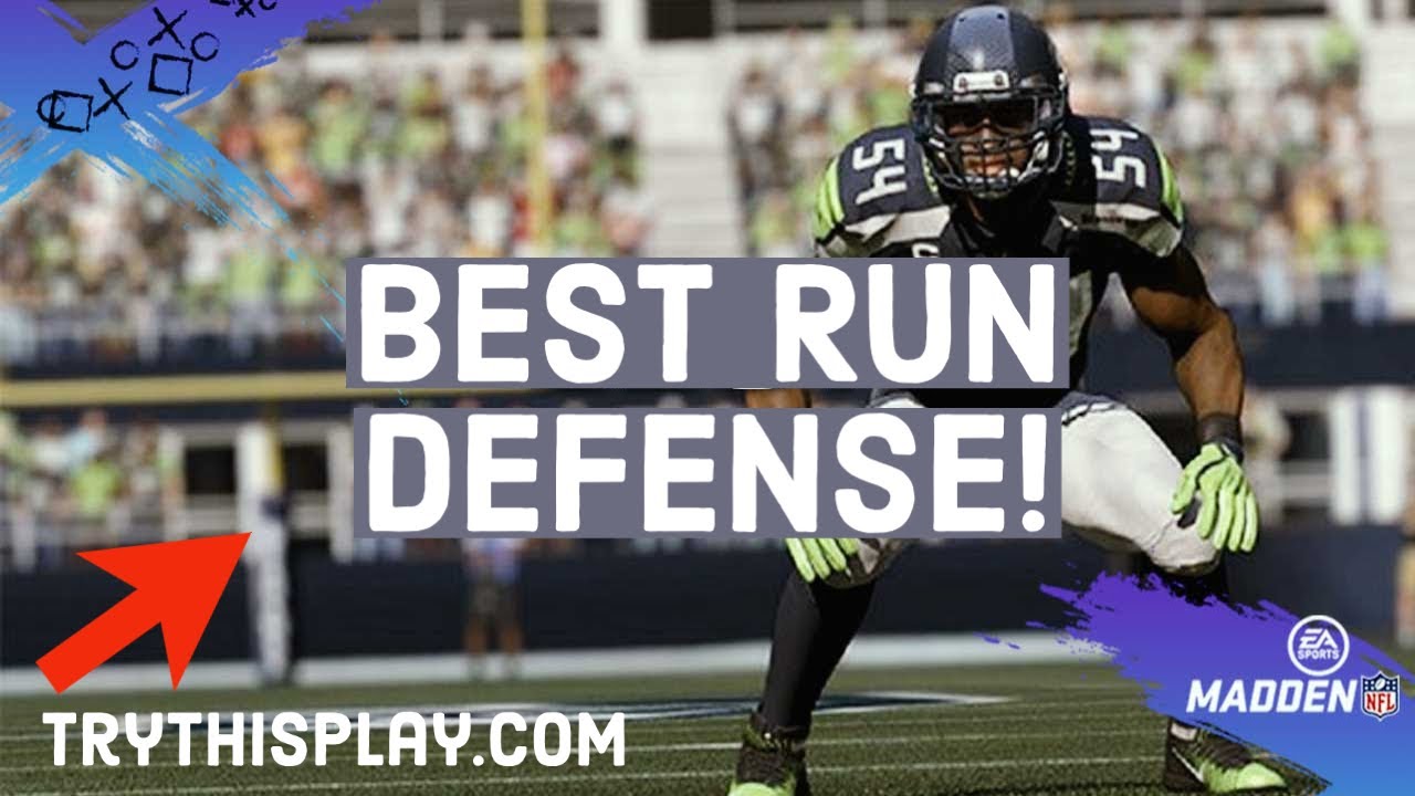 BEST MADDEN 21 RUN DEFENSE! HOW TO STOP THE RUN!