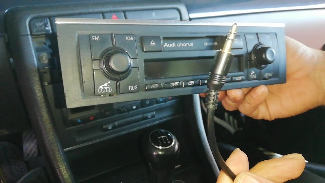 Cómo instalar un cable AUX EN AUDI A4 B6(Audi Concert Stereo Radio)