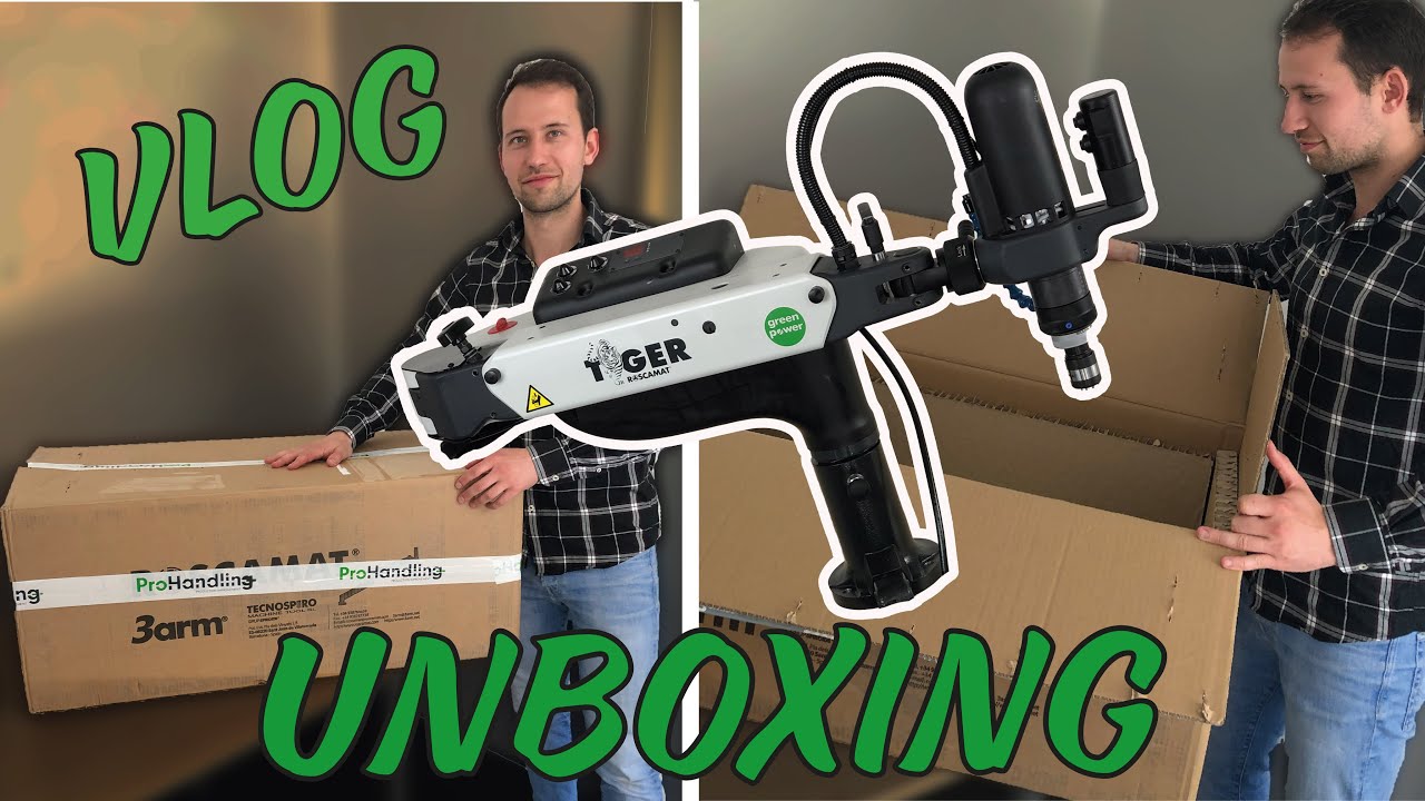 VLOG! Unboxing Gewindeschneidmaschine - ProHandling