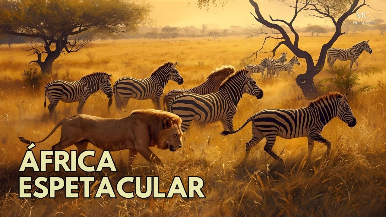 ÁFRICA ESPETACULAR - PARAÍSO SELVAGEM
