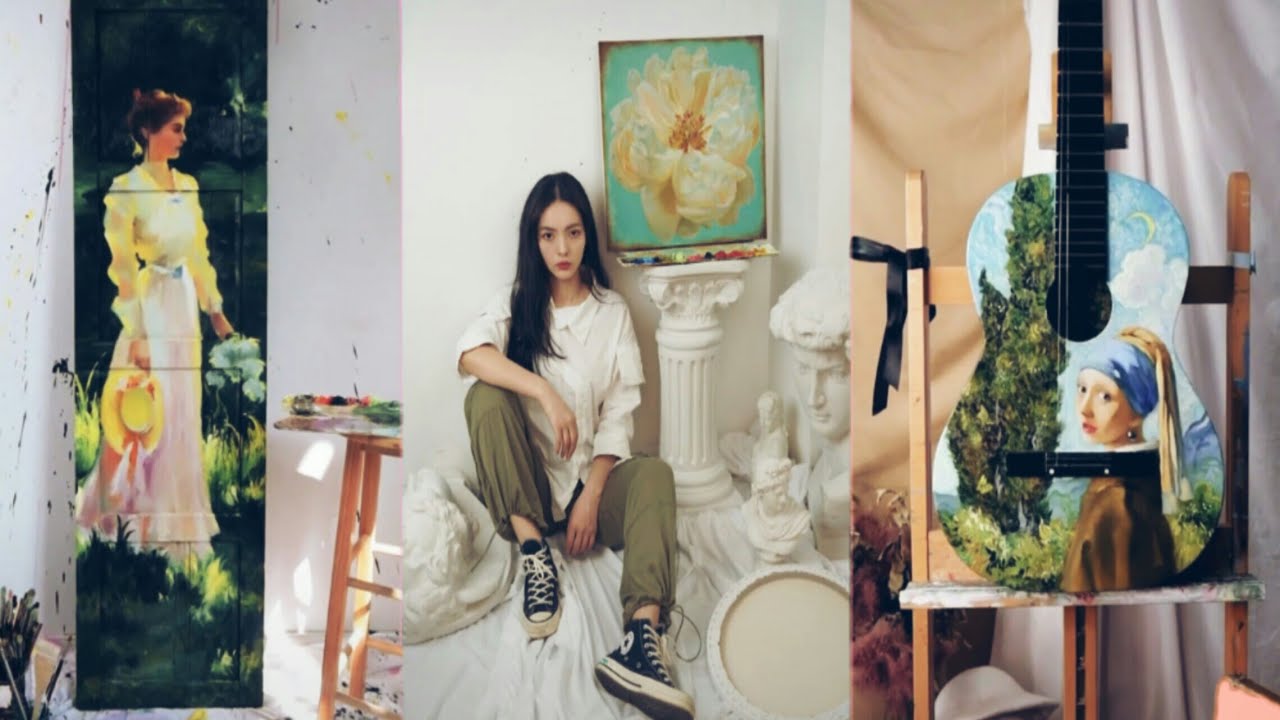 Her Ingcredible Painting Skill/Douyin Tik tok China