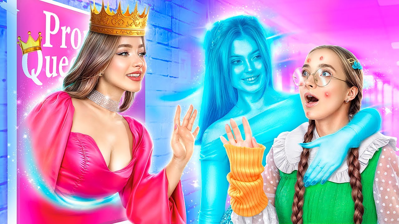 Ich wurde zum Geist! Vom Nerd zum beliebten Mädchen! Wie man Schulkönigin wird