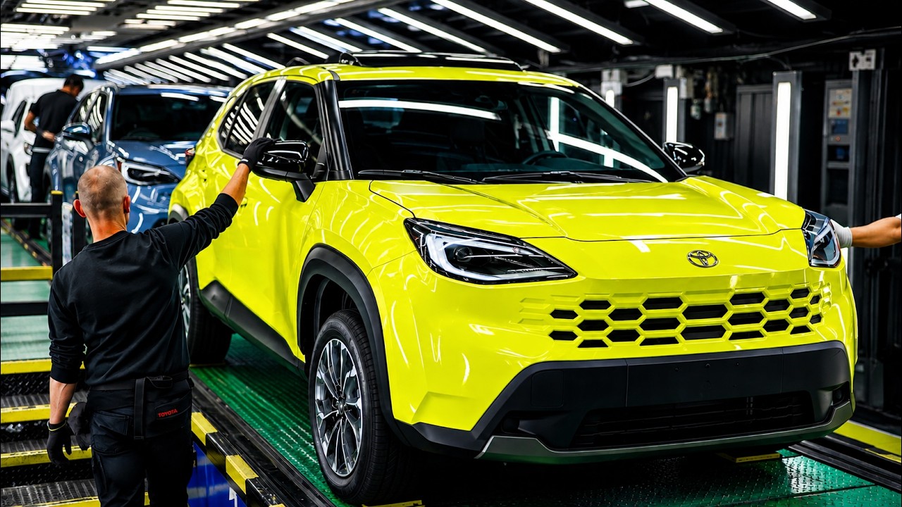 New 2027 Toyota Yaris and Yaris Cross Production - Valenciennes plant in northern France