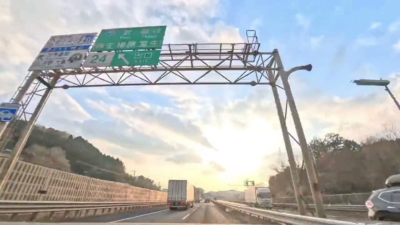 ドライブ・景色　三重県津市→大阪
