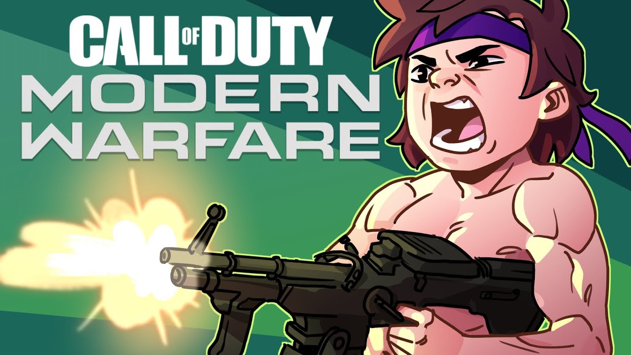 DESTROYING EVERYONE WITH THE BRUEN LMG! (Call of Duty: Modern Warfare)