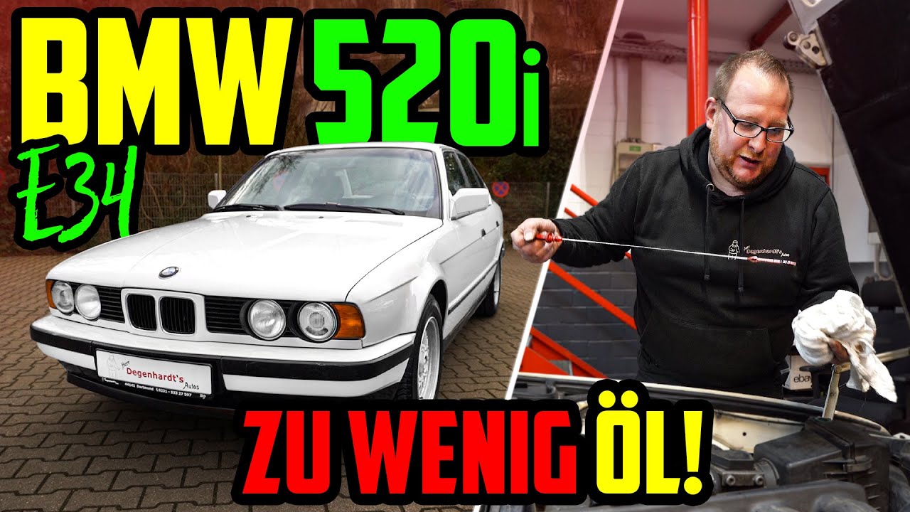 Warum hat ihn KEINER gekauft? - BMW 520i E34 - Marco geht der Sache auf den Grund!
