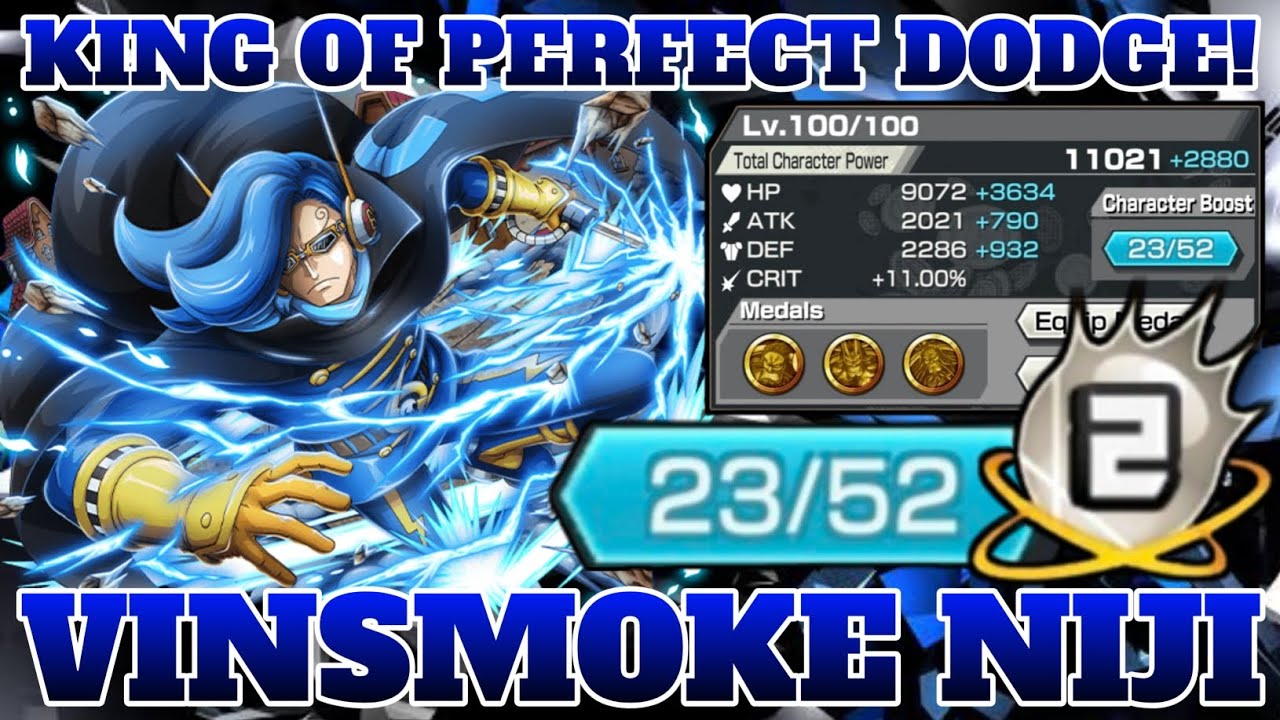 KING OF PERFECT DODGE! VINSMOKE NIJI GAMEPLAY | ONE PIECE BOUNTY RUSH | OPBR