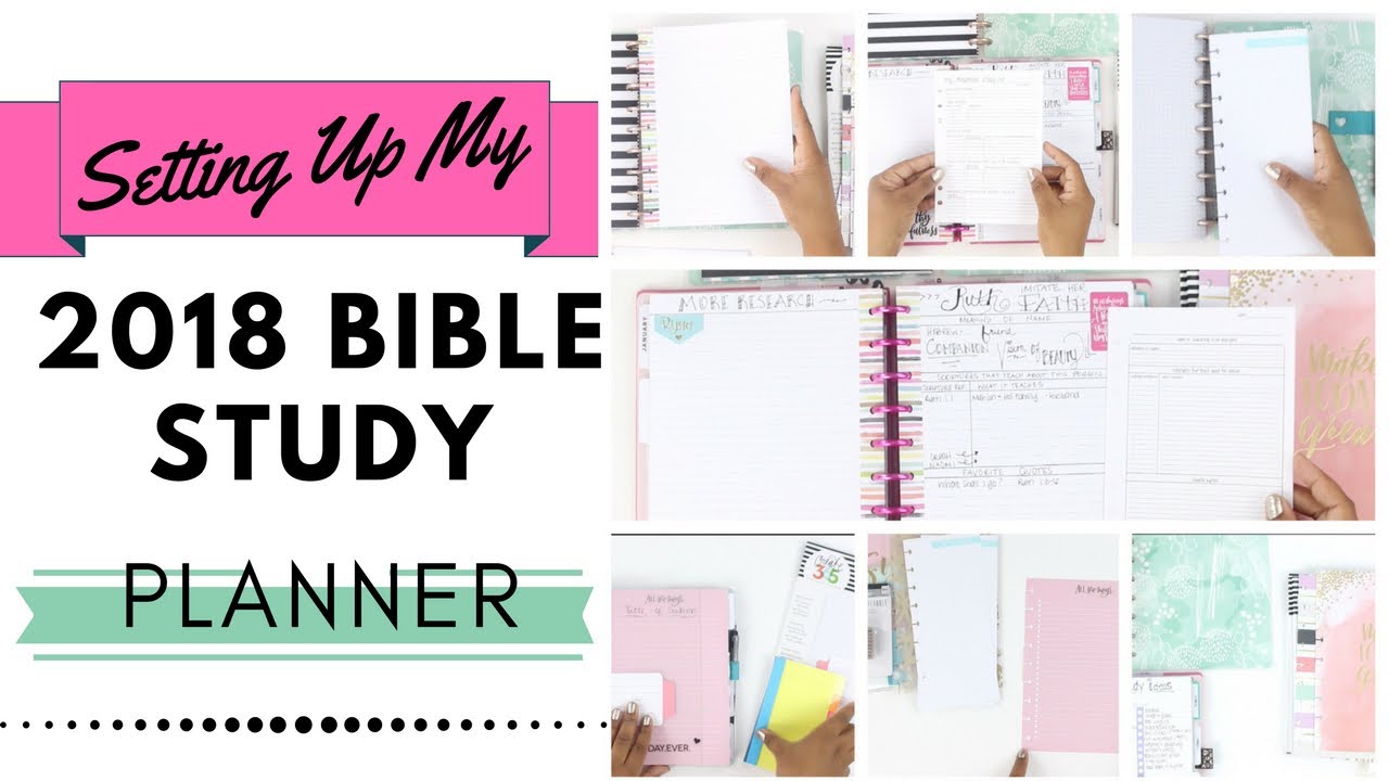 2018 Bible Study Planner Setup DIY + Walkthrough | At Home With Quita