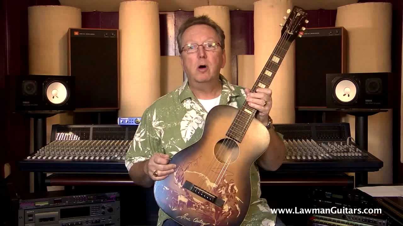 Used Guitars for Sale - 1952 Melody Ranch Gene Autry Cowboy Guitar - 515-864-6136